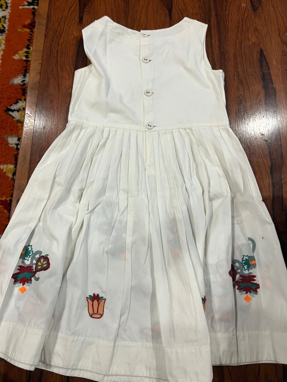 Bonpoint Girls Embroidered Dress Size 12